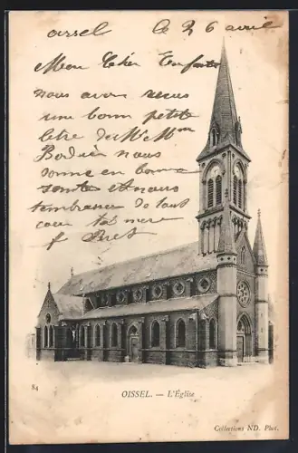 AK Oissel, L`Église