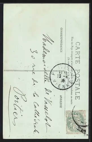 AK Eu, Collégiale, Tombeau de Catherine de Clèves