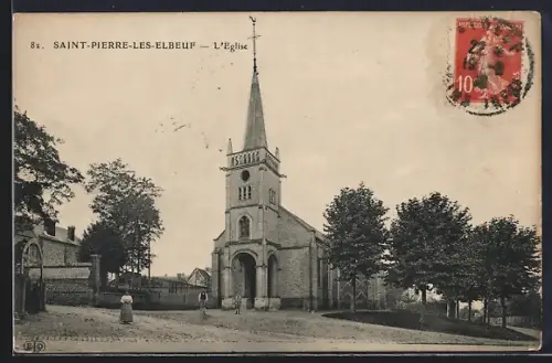 AK Saint-Pierre-lès-Elbeuf, L`Église