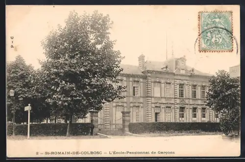 AK St-Romain-de-Colbosc, L`École-Pensionnat de Garcons