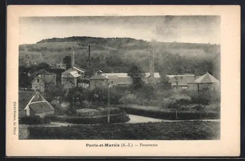 AK Ponts-et-Marais /S.-I., Panorama