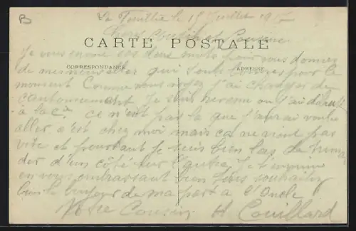 AK La Feuillie /S.-Inf., La Mairie