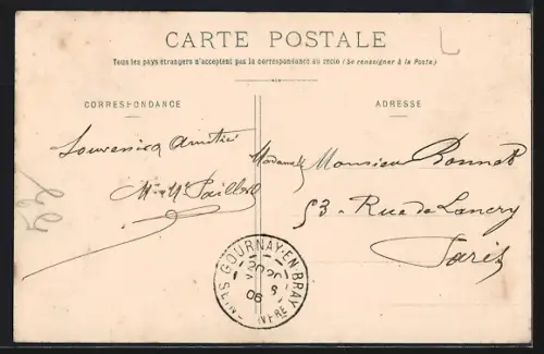 AK Gournay-en-Bray, Le Gouffre et les bâtiments adjacents