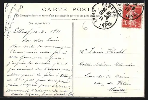 AK Elbeuf, La Place du Calvaire