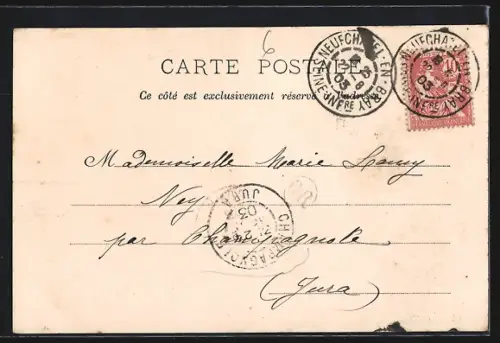 AK Neufchâtel-en-Braye, Grande-Rue, Fausse-Porte et Rue des Tanneurs