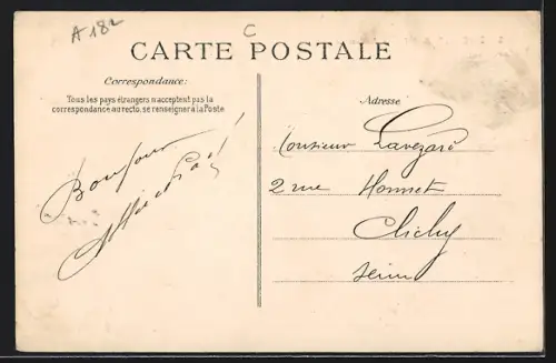 AK Duclair /S.-Inf., Avenue de la Gare