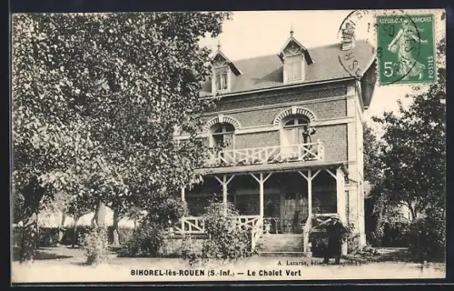 AK Bihorel-lès-Rouen /S.-Inf., Le Chalet Vert