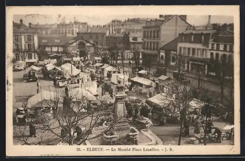 AK Elbeuf, Le Marché Place Lecallier