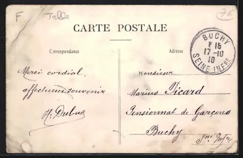 AK Sommery /S.-Inf., La route de la Gare et la sortie des Écoles