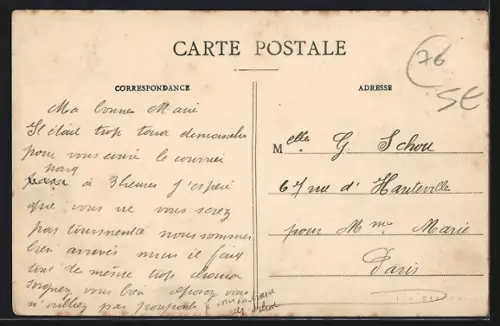 AK Mesnil-Val /S.-Inf., Le Café de la Gorge