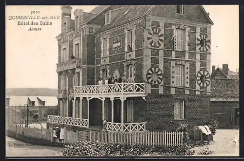 AK Quiberville-sur-Mer, Hôtel des Bains Annexe
