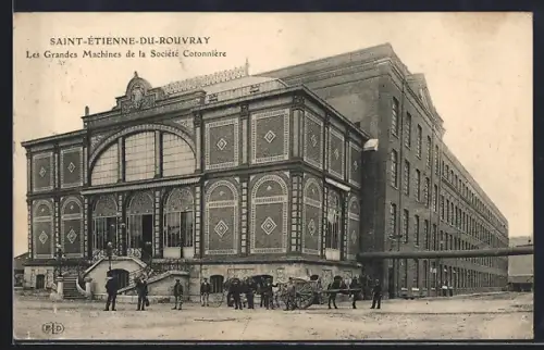 AK Saint-Étienne-du-Rouvray, Les Grandes Machines de la Société Cotonnière