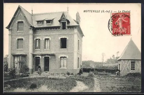 AK Motteville /S.-Inf., Le Chalet