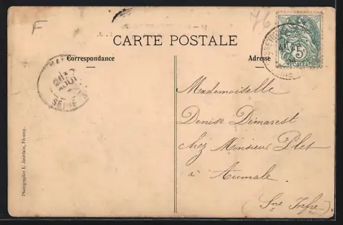 AK St-Pierre-en-Port /Seine-Inférieure, La Grande Rue