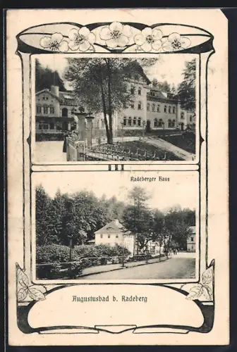 AK Augustusbad, Das Radeberger Haus