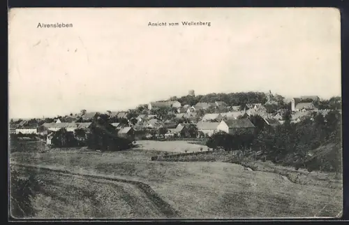 AK Alvensleben, Ansicht vom Wellenberg