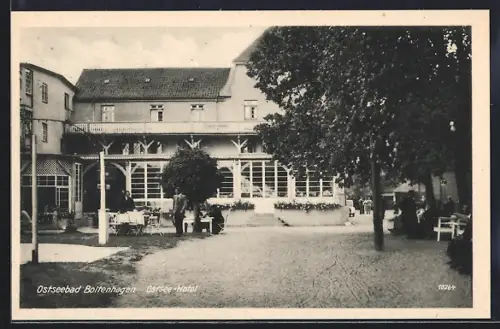 AK Boltenhagen, Ostsee-Hotel mit Garten