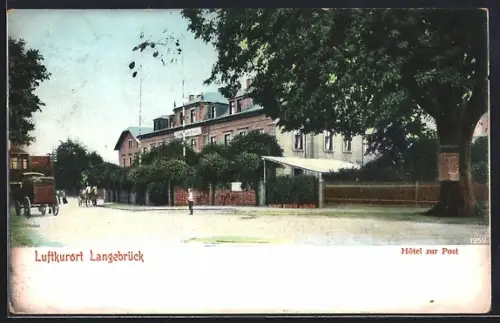 AK Langebrück, Hotel zur Post