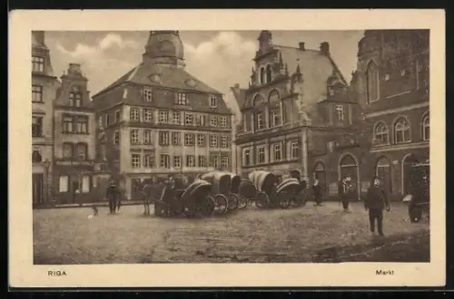 AK Riga, Markt