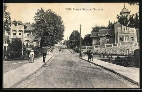 AK Truskawiec, Wille Marya Helena i Saryusz