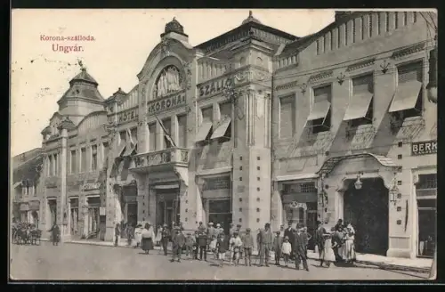 AK Ungvár, Korona-szalloda