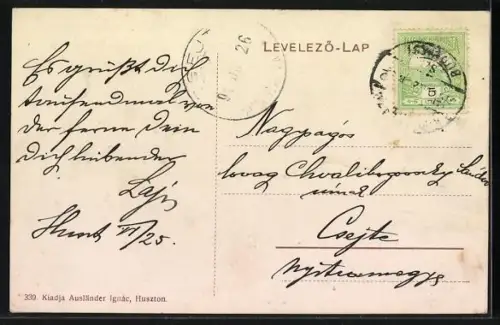 AK Huszt, Nyegre László-villa