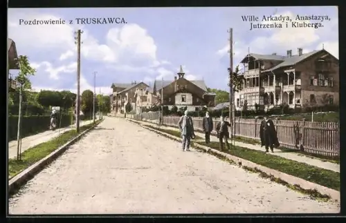 AK Truskawiez, Wille Arkadya, Anastazya, Jutrzenka i Kluberga