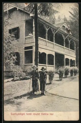 AK Gyerlyántiget, Gyerlyántigeti fürdö részlet Valéria ház
