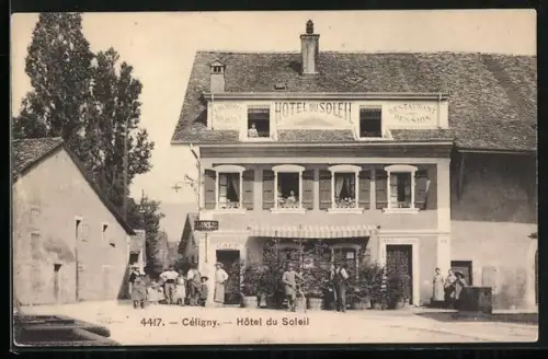 AK Céligny, Hôtel du Soleil