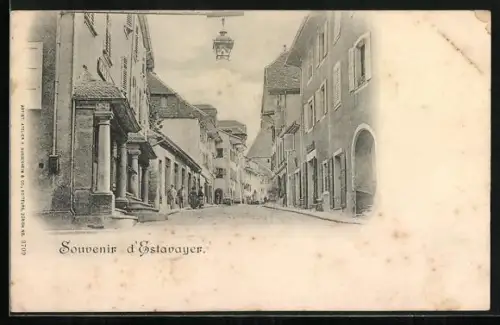 AK Estavayer, Une Rue