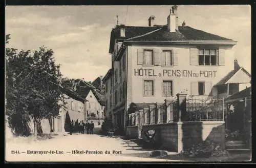 AK Estavayer-le-Lac, Hôtel-Pension du Port