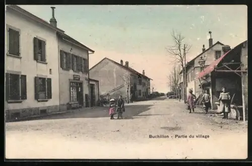 AK Buchillon, Partie du village