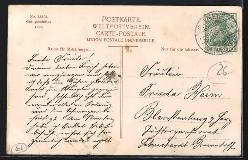 AK Bünde, Gartenstrasse