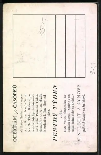 AK Porzellanfigur einer halbnackten Dame in langem Rock