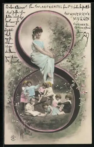 AK Ziffer 8, Maid und Kinder, Montage