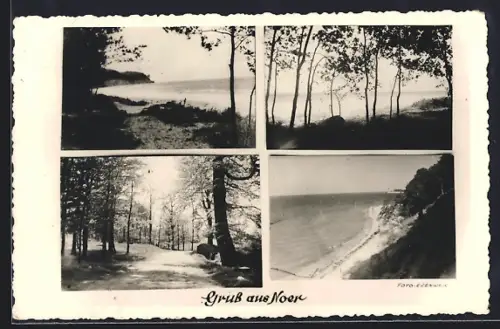 AK Noer, Strand, Waldpartie, Ortspartie