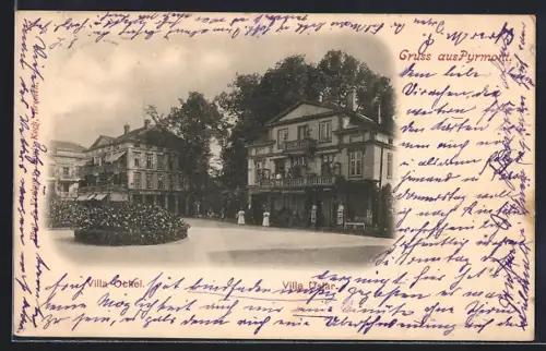 AK Pyrmont, Villa Oekel und Villa Uslar