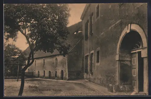 AK Belzig, Burg Eisenhardt, Burghof