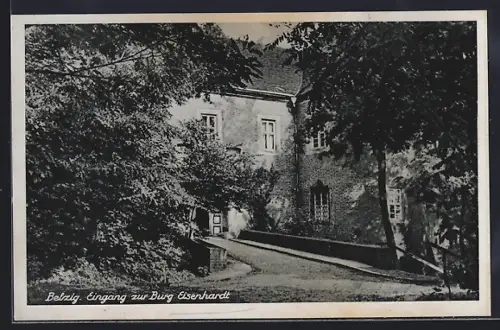AK Belzig, Eingang zur Burg Eisenhardt