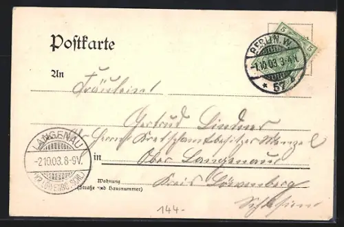 AK Potsdam, Schloss Babelsberg