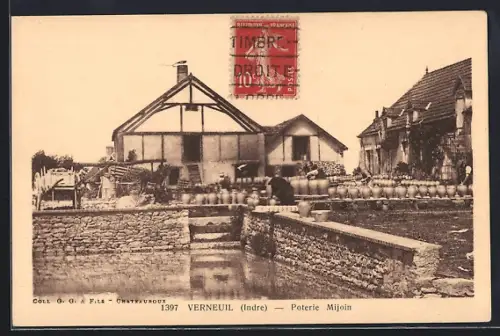 AK Verneuil /Indre, Poterie Mijoin