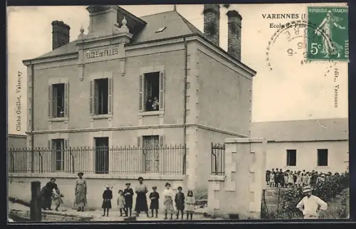 AK Varennes /Indre, Ecole de Filles