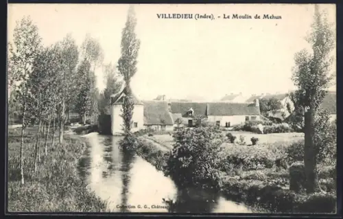 AK Villedieu /Indre, Le Moulin de Mehun