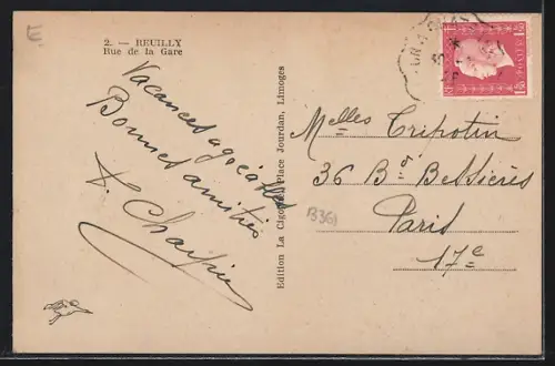 AK Reuilly, Rue de la Gare