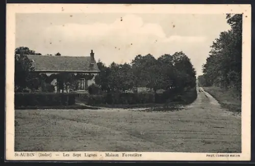 AK St-Aubin /Indre, Les Sept Lignes, Maison Forestière