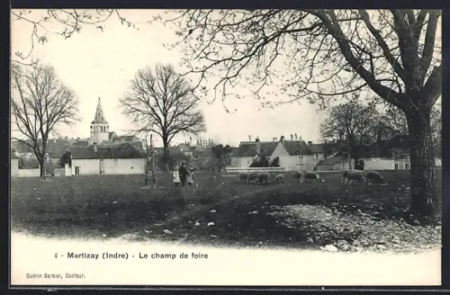 AK Martizay /Indre, Le champ de foire