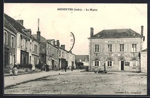 AK Ardentes /Indre, La Mairie
