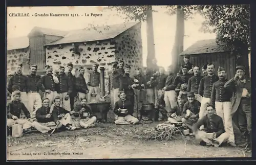 AK Chaillac, Grandes Manoeuvres 1911, La Popote