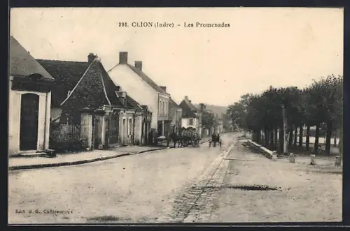 AK Clion /Indre, Les Promenades