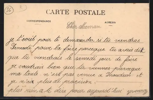 AK Issoudun /Indre, Pensionnat Jeanne d`Arc